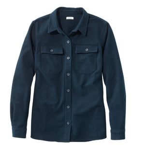 L.L.Bean Heritage Chamois Shirt Button Up Flannel